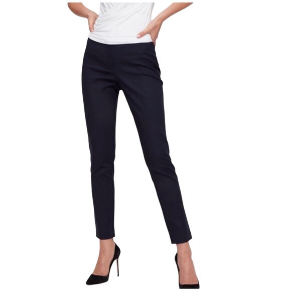 Babaton from Aritzia Womens black ankle pants side zipper Size 6 - Picture 1 of 7